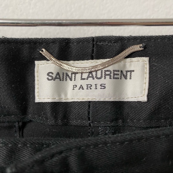 Saint Laurent Paris Button Fly Chino Pants - Picture 4 of 14
